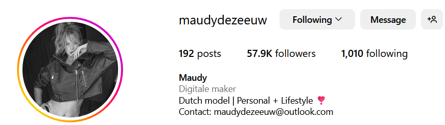 Maudy de zeeuw
