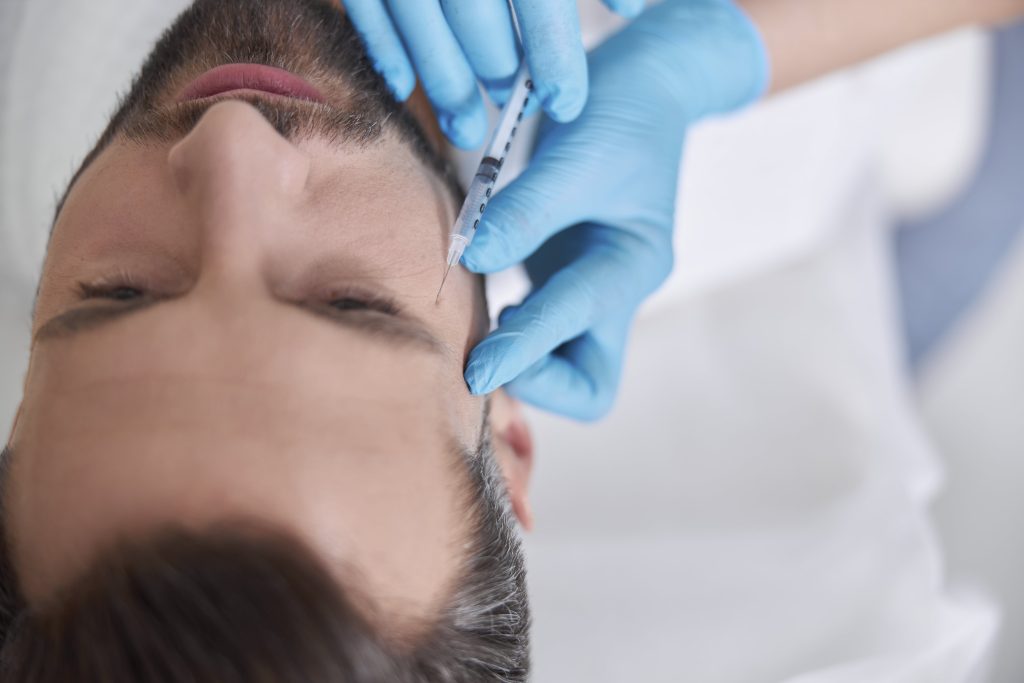 Man botox prijs